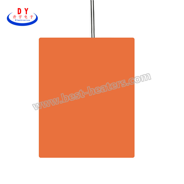 Flexible Silicone Rubber Heating Sheet 250°C Customized Heating