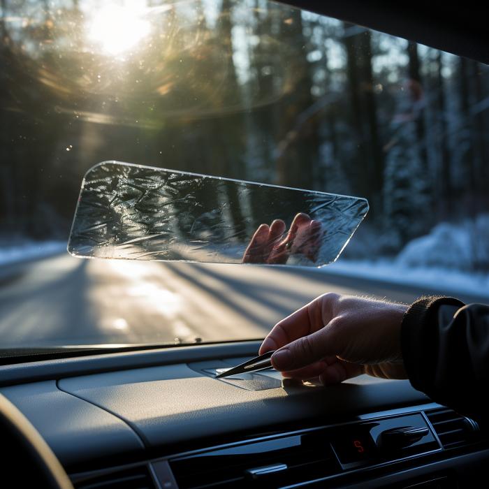 transparent heating film