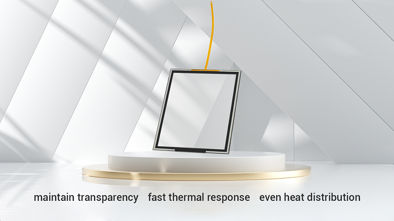 Innovative and diversified applications of transparent heaters
