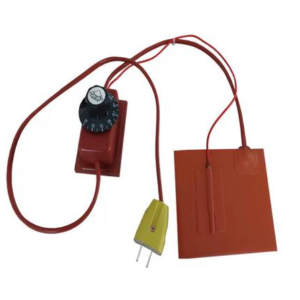 120V Silicone Rubber Heating Pad With Thermistor