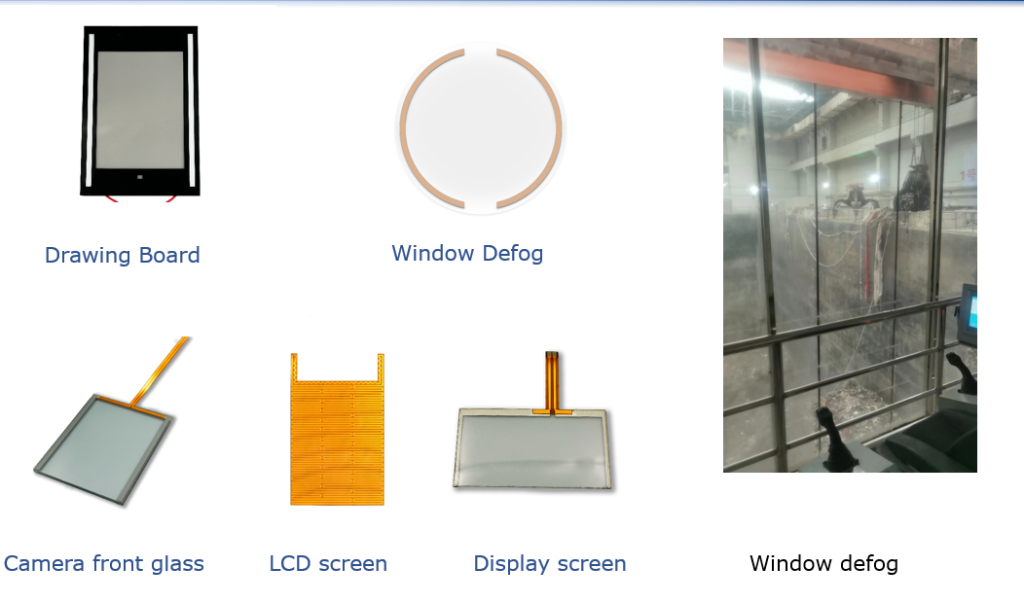 Electrically Heated Window Film, Transparent Electric Heating Film